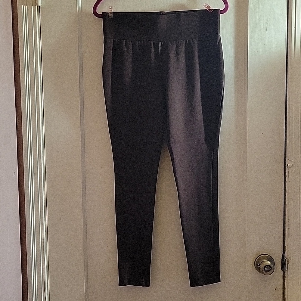 Philosophy Brown Straight Leg Stretchy Pants, S/C
